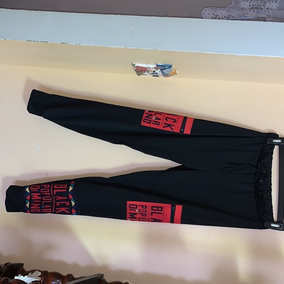 Black By Popular Demand graphic joggers - Picture 11 of 11